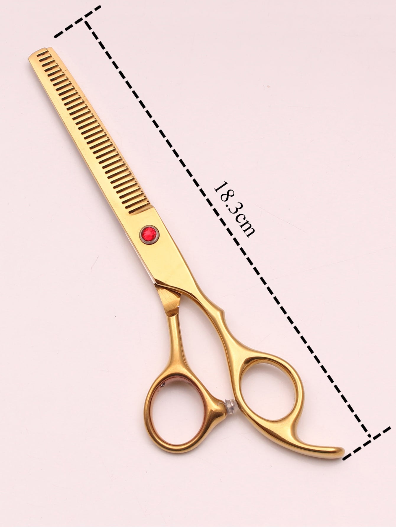 Dog Beauty Scissors Professional Stainless Thinning Scissors Pet Scissors for Dogs Hair Curved Scissors Comb Z3002