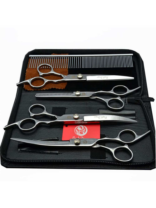 4 in 1 Pet Scissors Set Household Dog Hair Cutting Scissors