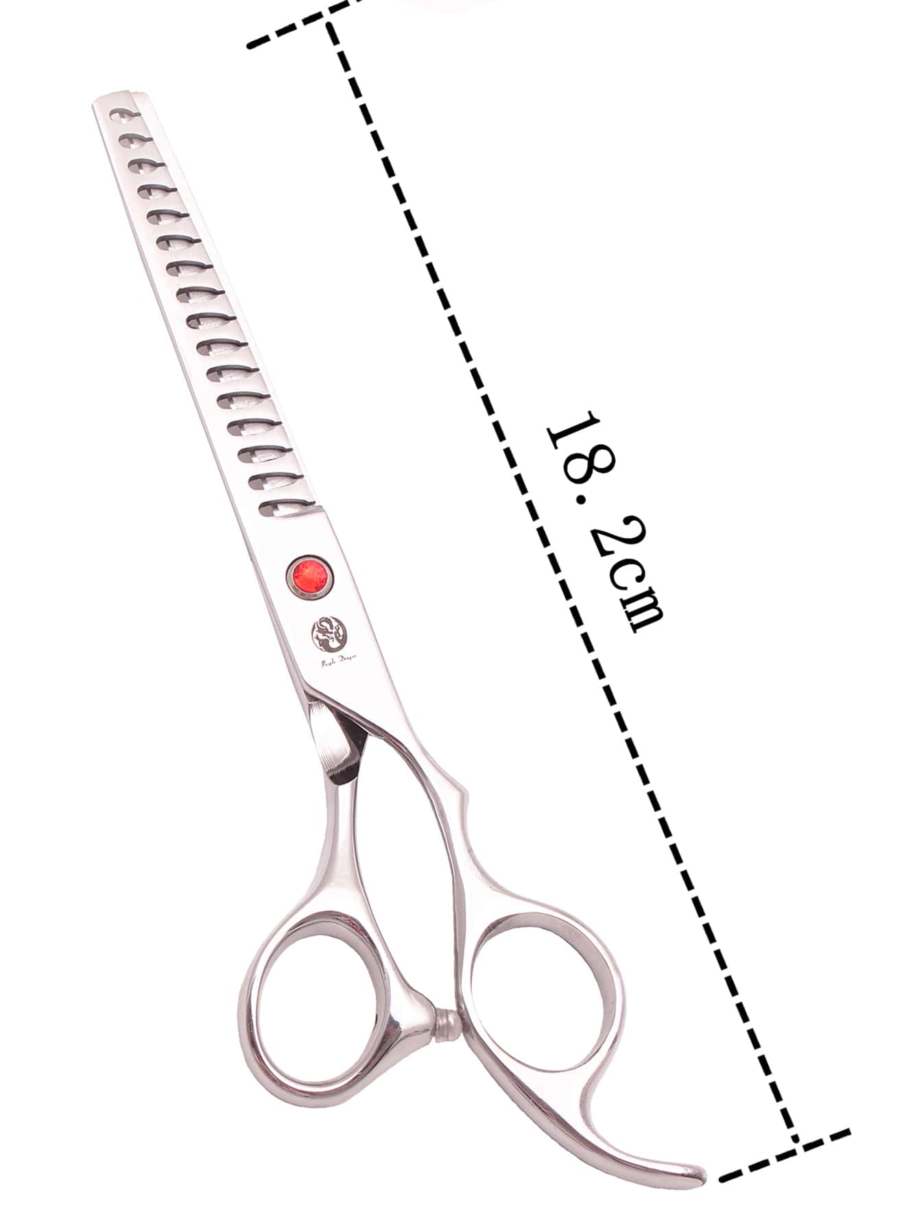 Dog Beauty Scissors Professional Stainless Thinning Scissors Pet Scissors for Dogs Hair Curved Scissors Comb Z3002