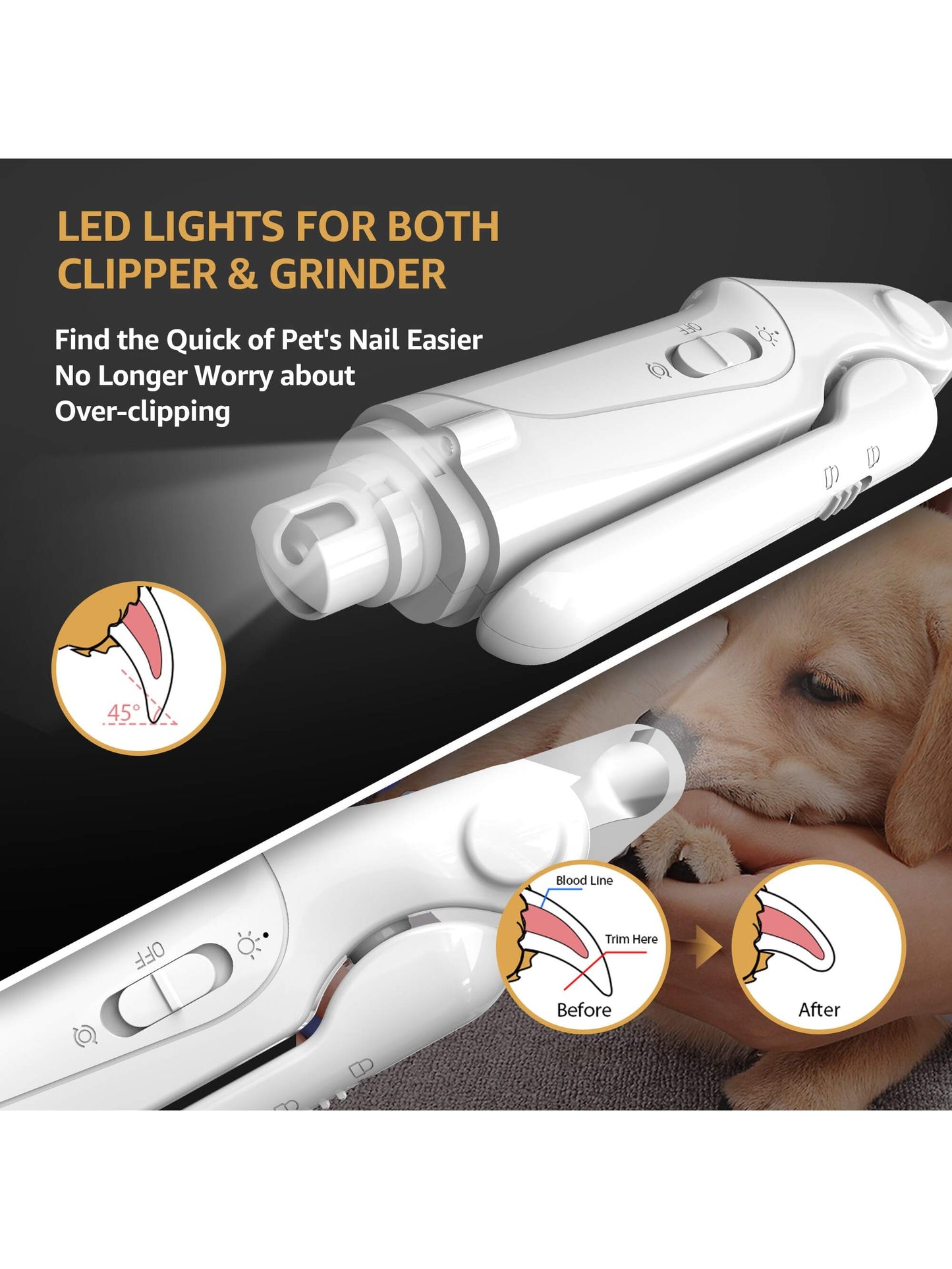 Electric Pet Nail Trimmer