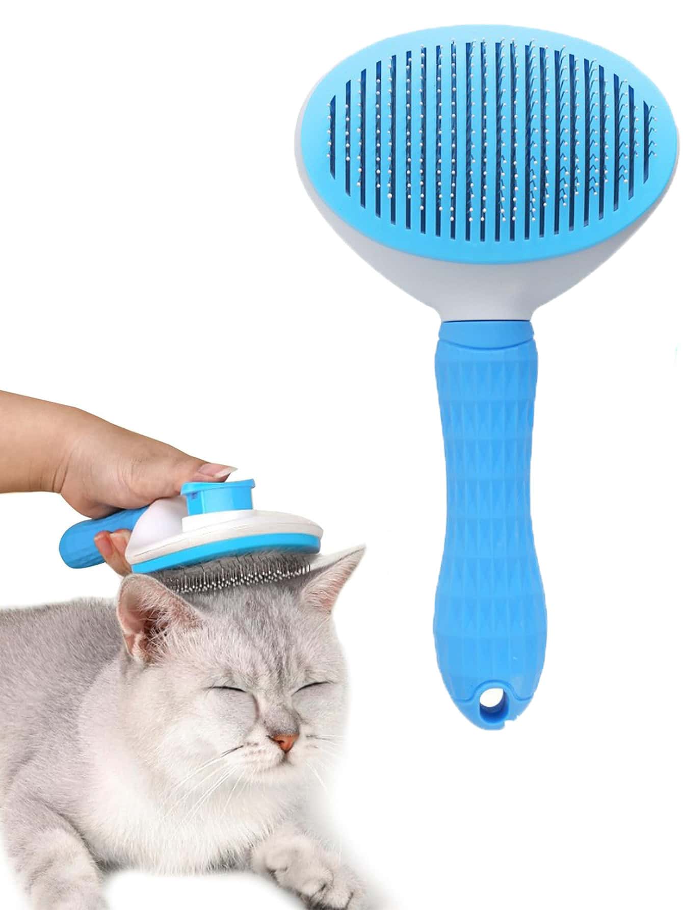 1pc Pet Hair Comb For Cat And Dog For Massage Scratching