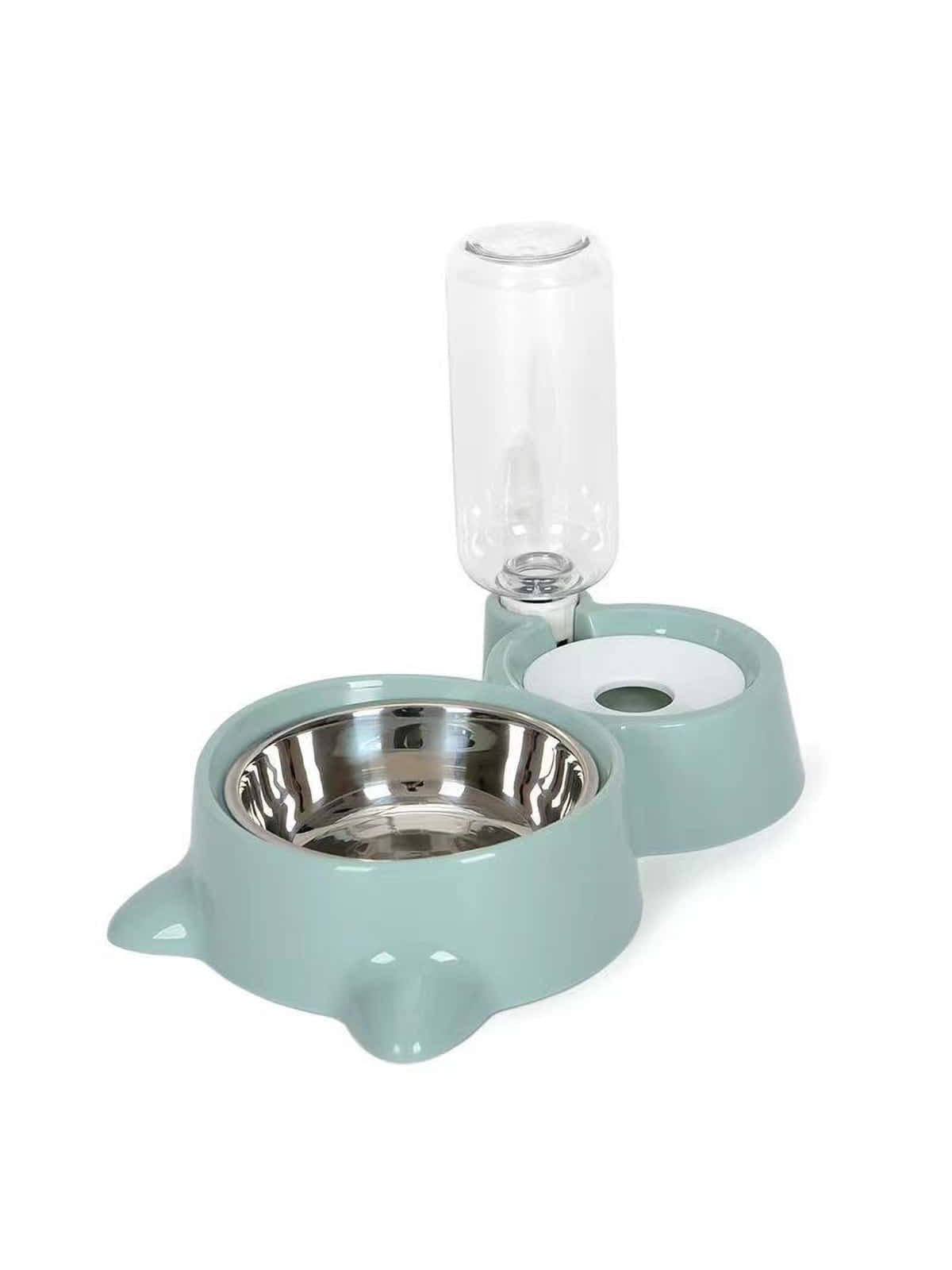 1pc Cat Ear Bowl For Pet Feeding Automatic Water Storage Bowl For Cats And Dogs