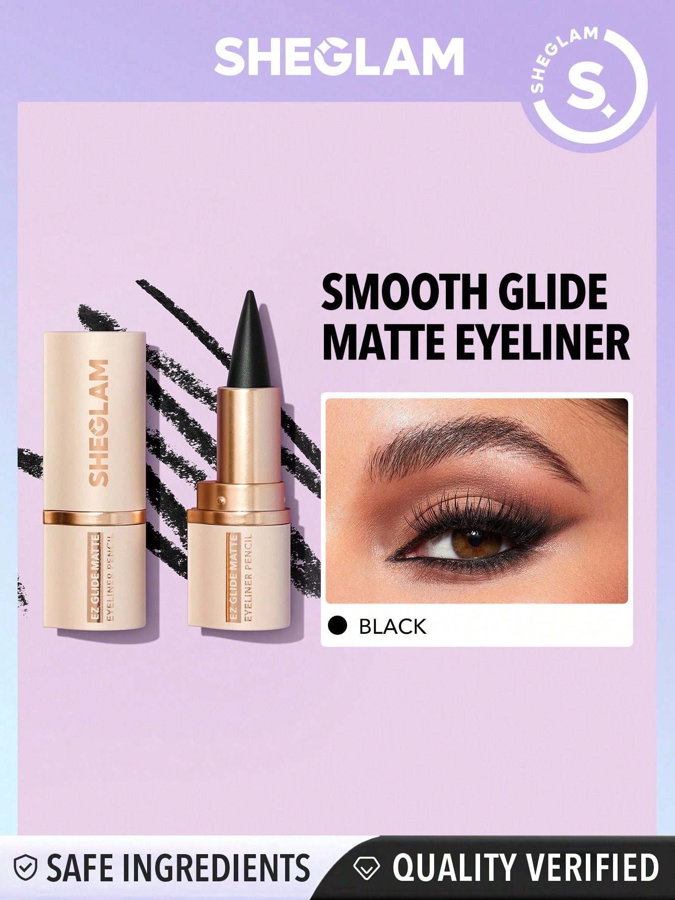 SHEGLAM EZ Glide Matte Eyeliner Pencil