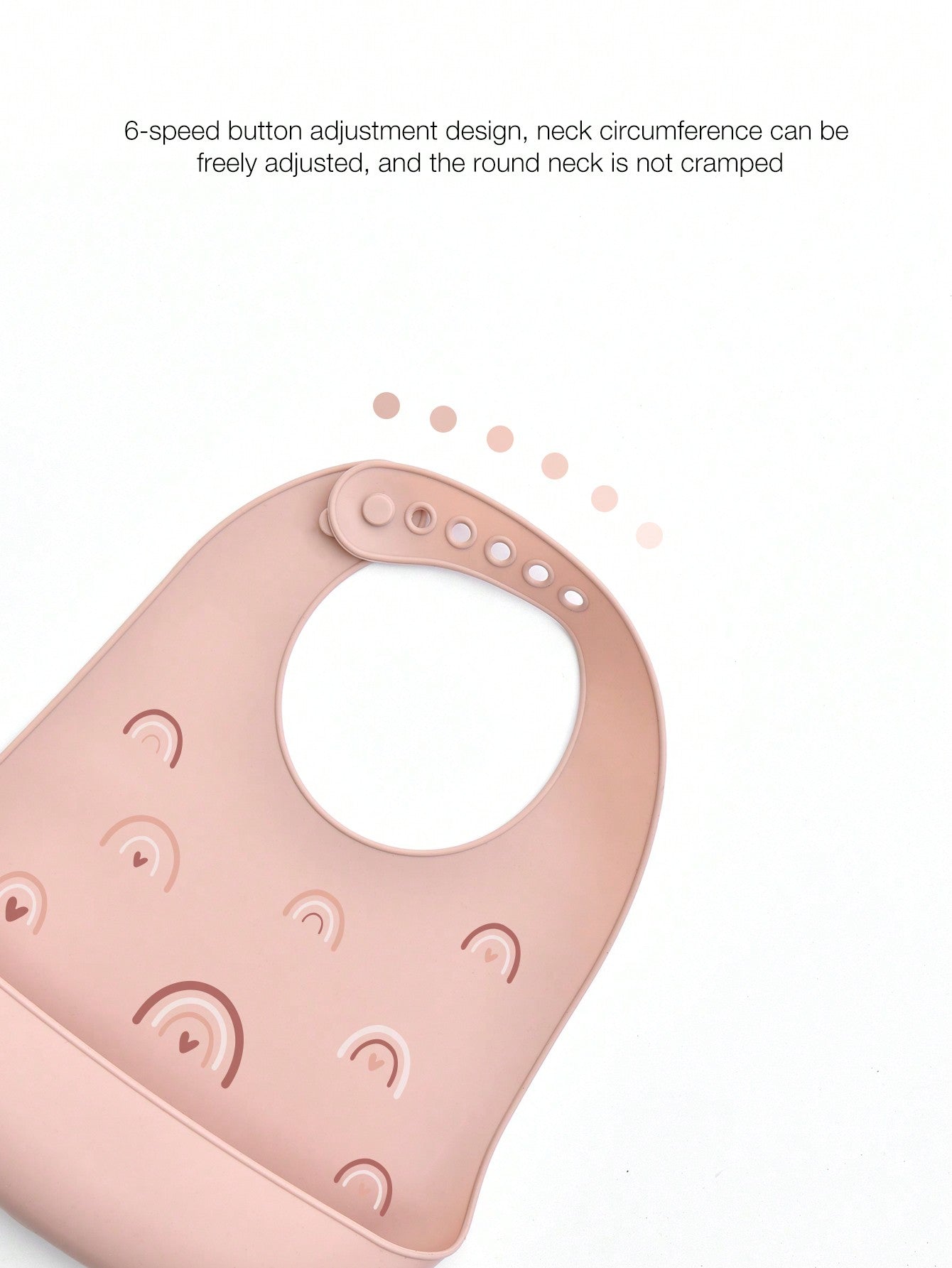 2pcs Baby Waterproof & Leakproof Silicone Bibs, Unisex