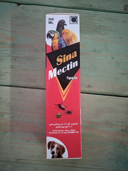 Sina Mecrin spray For Birds