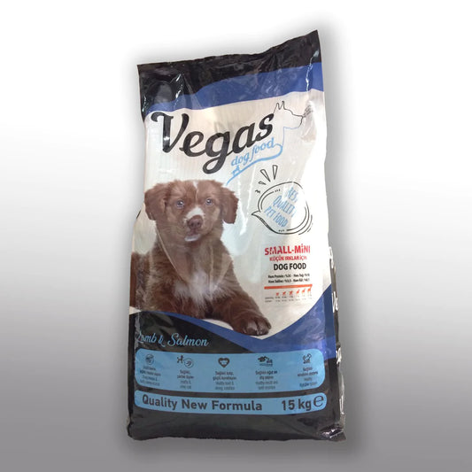 Vegas Dog Food Adult Mini Lamb & Salmon 15kg