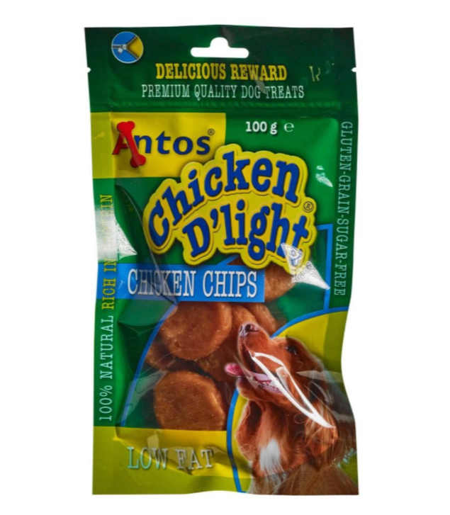 Antos - Chicken D'light Chicken Chips 100g
