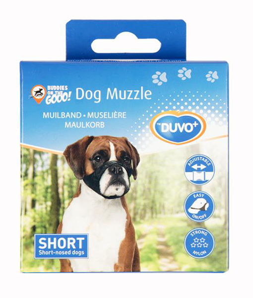 Duvo+ Dog Muzzle SHORT