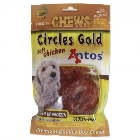 Antos Chews Circles Gold 100g
