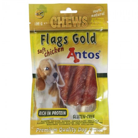 Antos Chews Flags Gold 100g