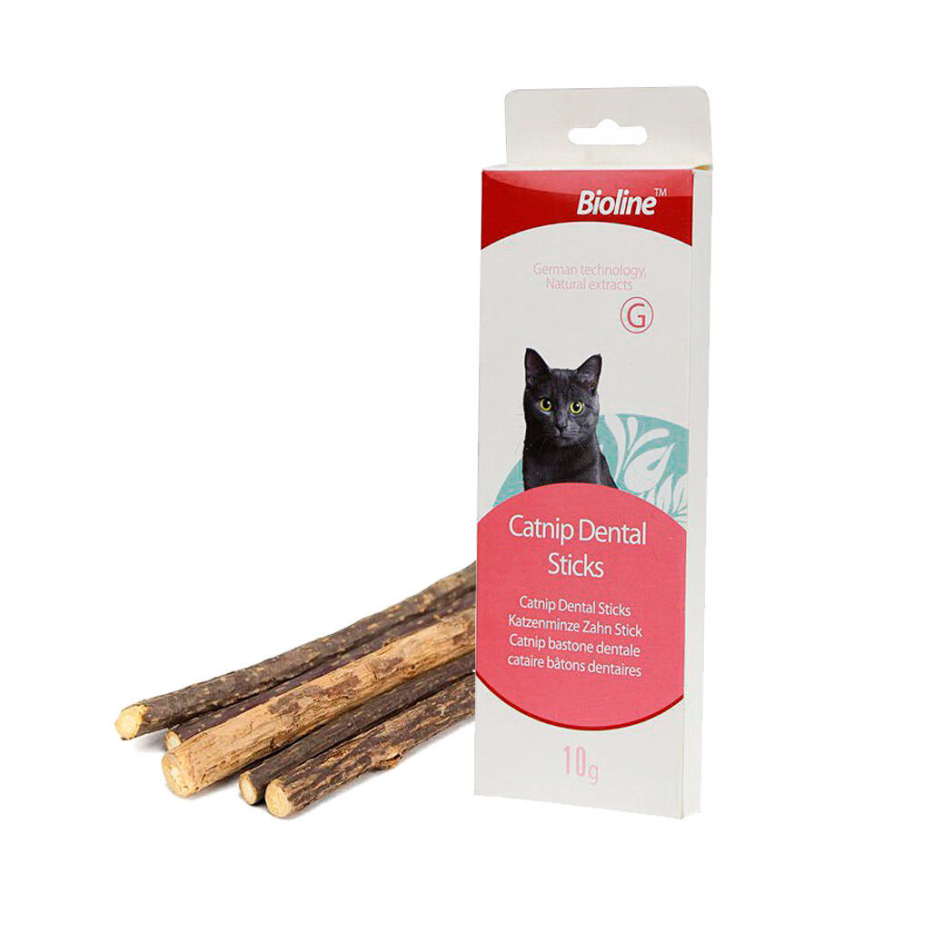 Bioline - Catnip Dental Sticks 10g