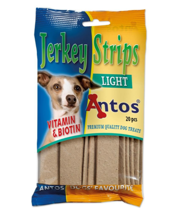Antos - Jerkey Strips Light 20 pcs