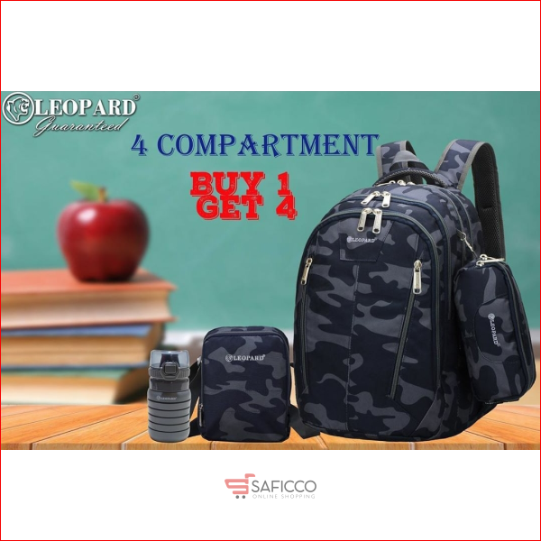 Army Bags to School Buy 1 get 4 - SAFICCO