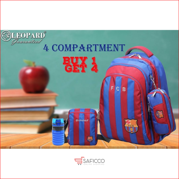 Barcelona Bags to School Buy 1 get 4 - SAFICCO